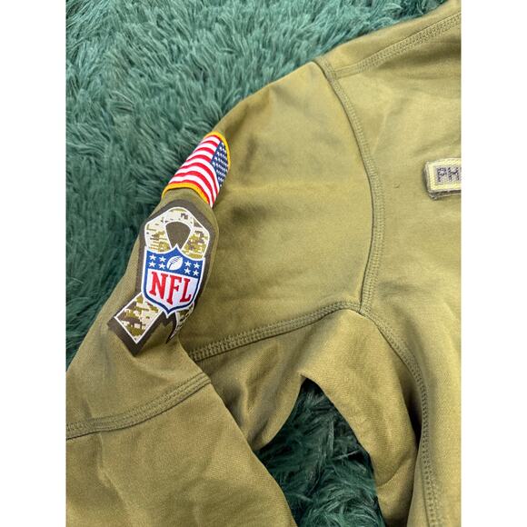 Nike Philadelphia Eagles NFL Camo Salute to Service Hoodie Sweatshirt Small - Picture 4 of 7
